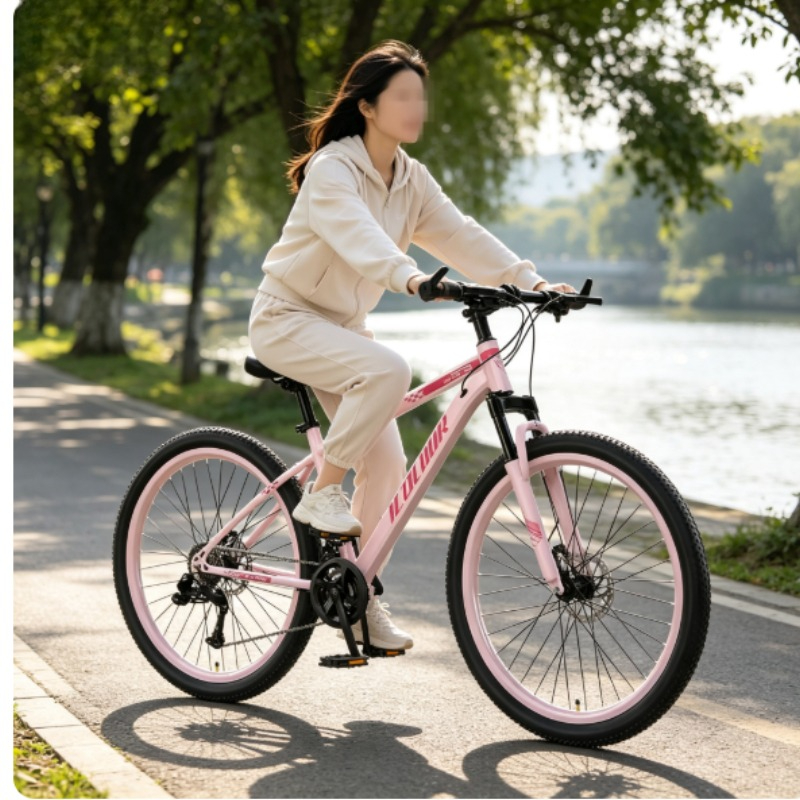 Cycling Commute Speed - 成人男性女性 24 インチマウンテンバイク衝撃吸収ロード自転車可変速通勤自転車サイクル用品