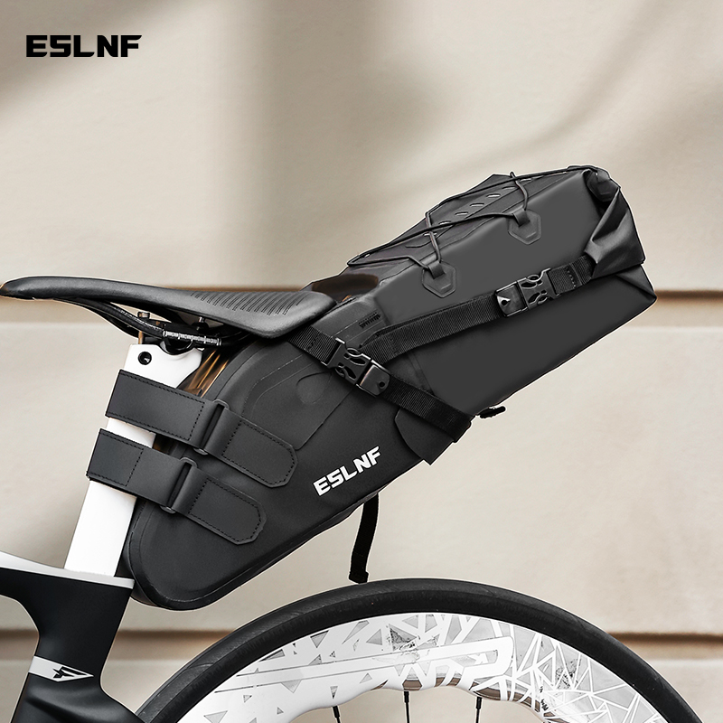 Cycling Commuter Backpack Waterproof - ESLNF反射防水MTB 10L大容量サドルバッグ 自転車バッグ サイクリングバッグ アウトドアスポーツや旅行用