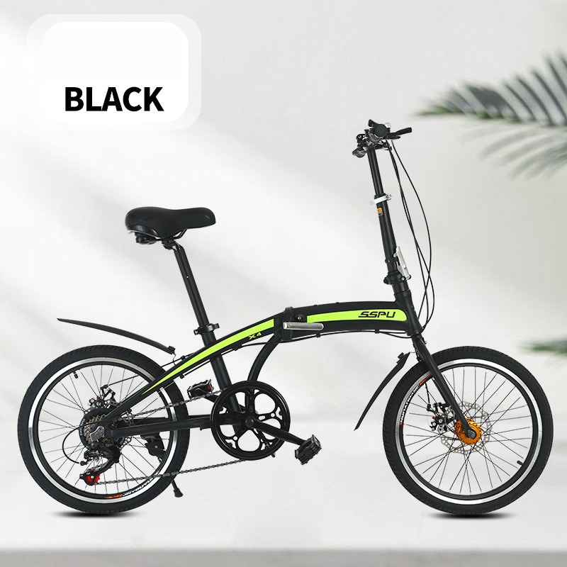 Commuting With Bike - 折りたたみ自転車 超軽量デザイン シティトラベル用自転車 ポータブル都市通勤自転車 軽量アルミ合金自転車