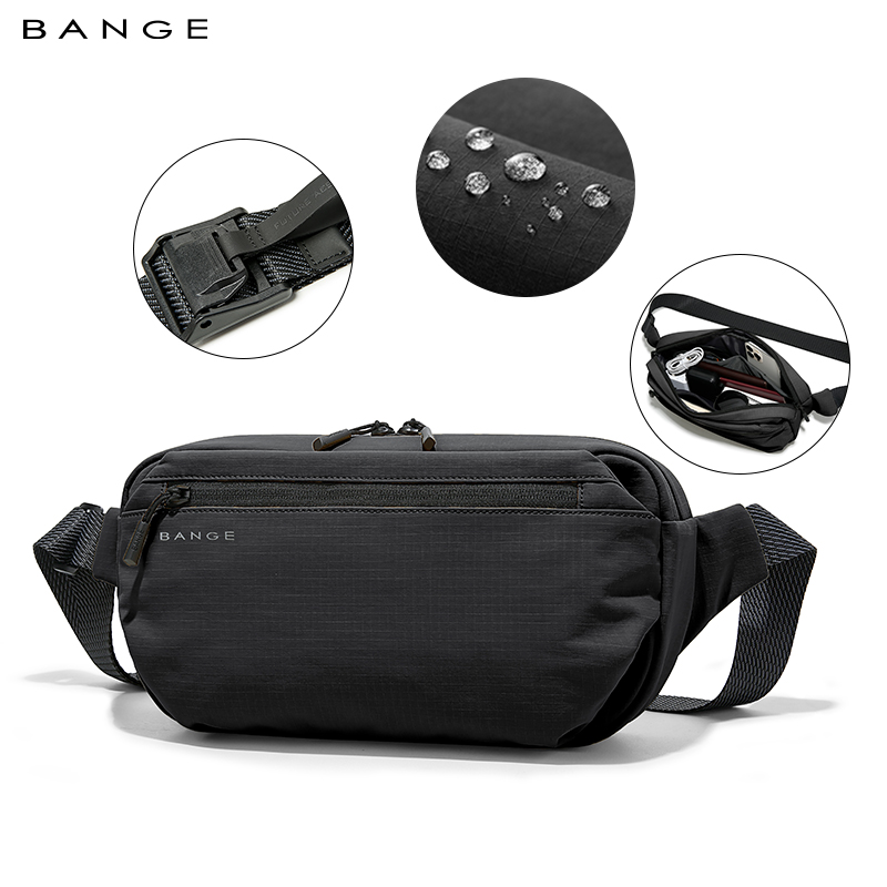 Cycling Commuter Backpack Waterproof - 防水チェストバッグ 多機能キャリーモード スリング クロスボディ トラベル ショルダー