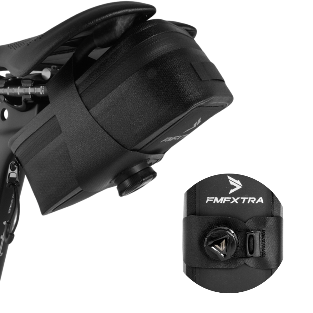 自転車シート下バッグ バイクストラップオンサドルバッグ ノブ - Saddle Bag Under Seat のレビューと価格
