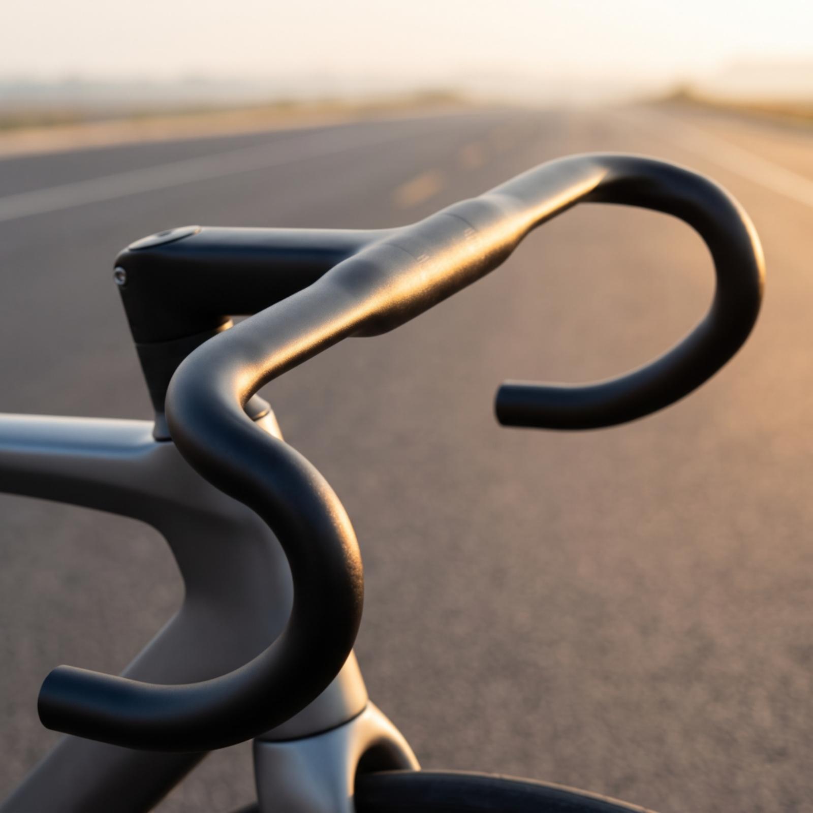 スリムでロープロファイルなロードバイク用ハンドルバー アルミ - Cycling Commute Speed のレビューと価格