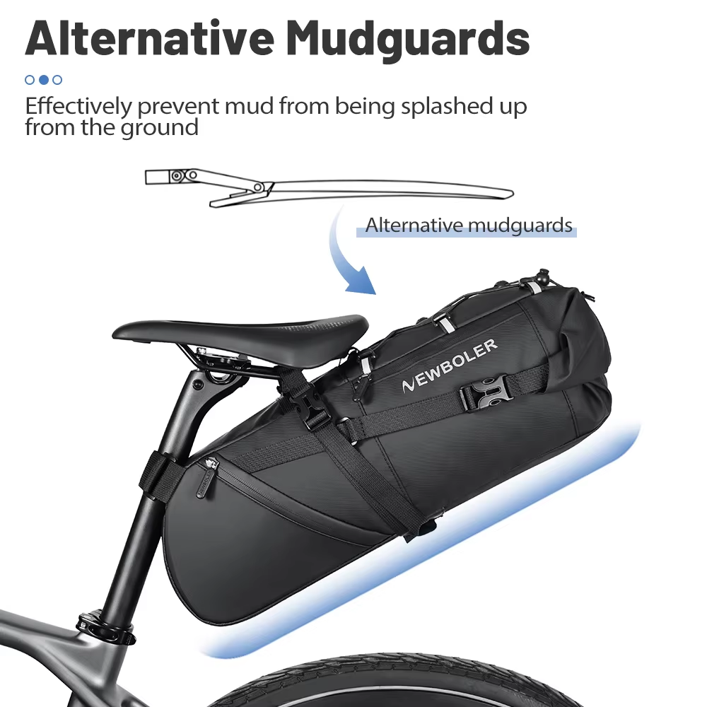 NEWBOLER 18L 自転車サドルバッグ防水 MTB ロ - Cycling Commuter Backpack Waterproof のレビューと価格