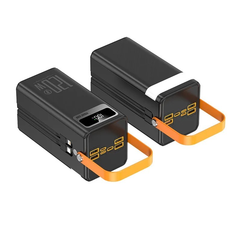 80000mAhソーラーパワーバンク 120W超高速充電 大 - Usb Charger Dynamo のレビューと価格