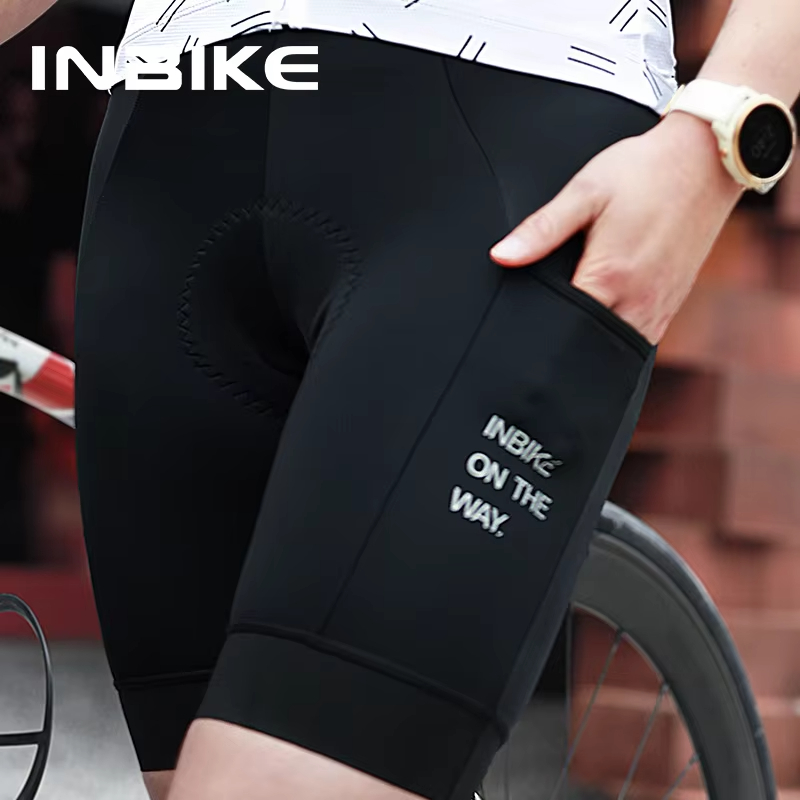 Inbike-女性用の通気性のあるサイクリングショーツ、パッ - Cycling Commuter Pants のレビューと価格