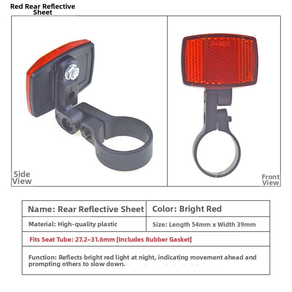 自転車スポークリフレクターセット 夜間視認性向上 耐候性 レ - Spoke Reflector Set のレビューと価格