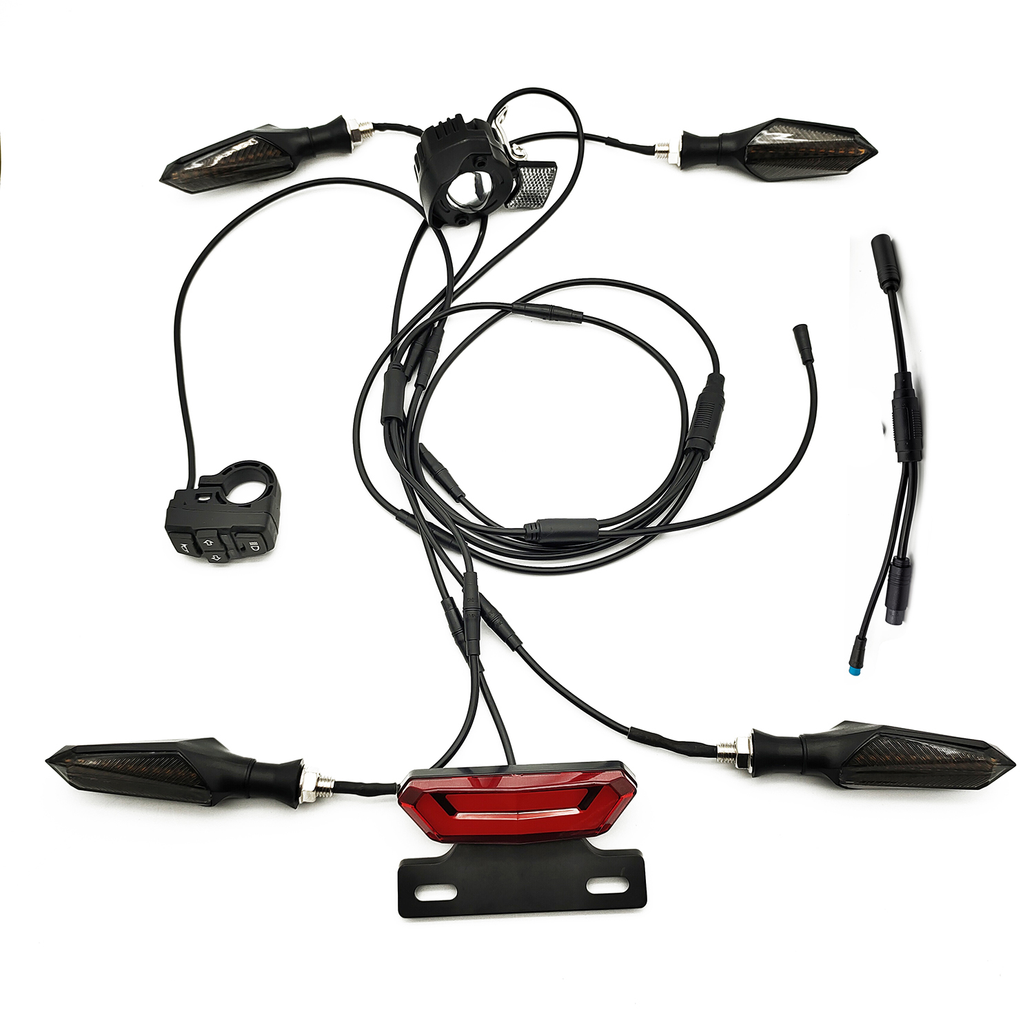 Bafang-電動自転車用のダイナミックターンシグナル,自転 - Bike Light Front Rear のレビューと価格
