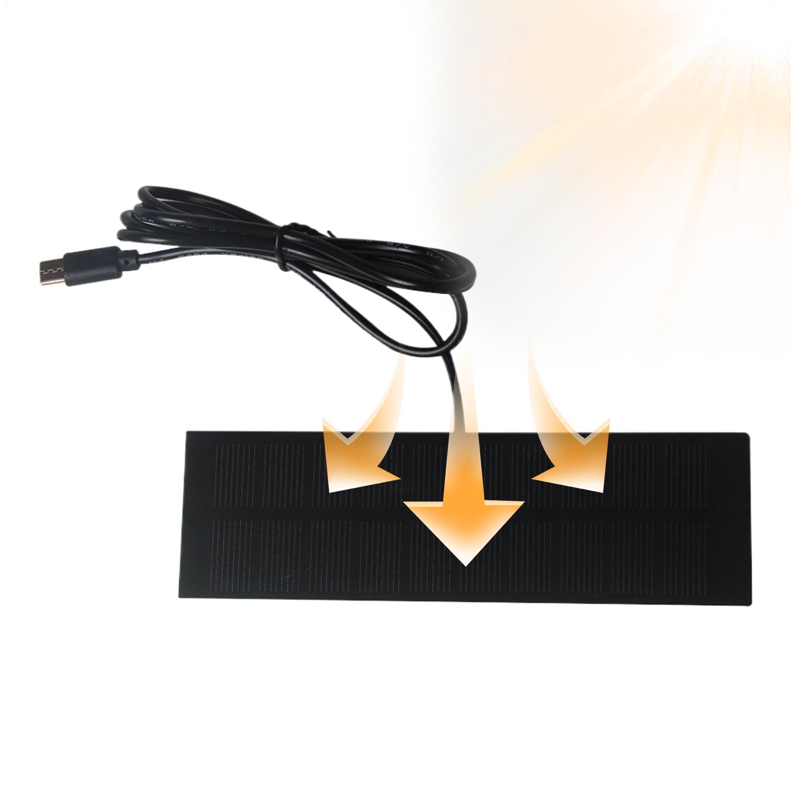5W 5V ポータブルソーラーパネル USB ソーラーパネル - Usb Charger Dynamo のレビューと価格
