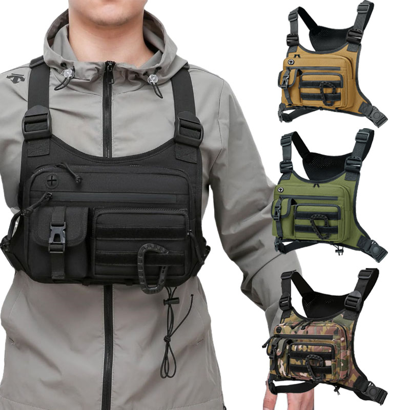 タクティカルチェストバッグ メンズベスト EDC 防水 盗難 - Cycling Commuter Backpack Waterproof のレビューと価格