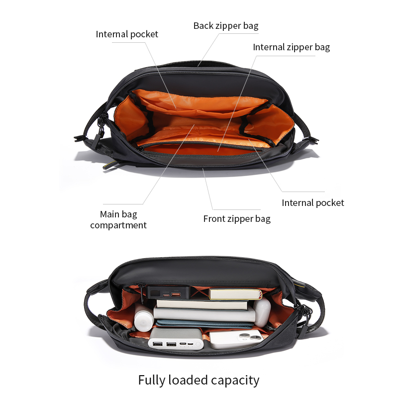 TANGCOOL プレミアム防水スリングバッグ 大容量 盗難 - Cycling For Commute のレビューと価格