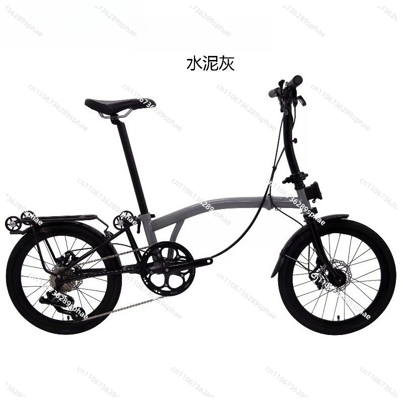 20インチ軽量ポータブル折りたたみ自転車 ディスクブレーキ  - Cycling Commute Speed のレビューと価格