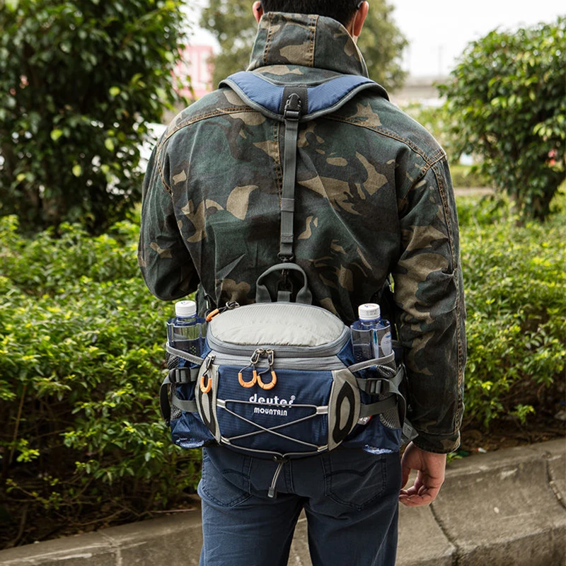 アウトドアスポーツウエストバッグハイキングサイクリング登山バ - Cycling Commuter Backpack Waterproof のレビューと価格