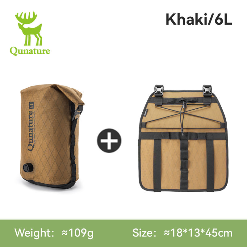 Qunature 6/12L バイクパッキングバッグ 完全防 - Cycling Commuter Backpack Waterproof のレビューと価格
