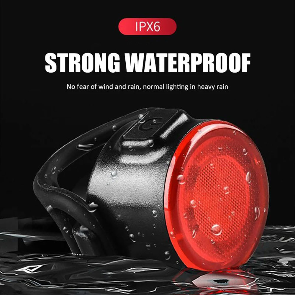 USB充電式防水LED自転車ライトセット、超高輝度フロントヘ - Bike Light Front Rear のレビューと価格