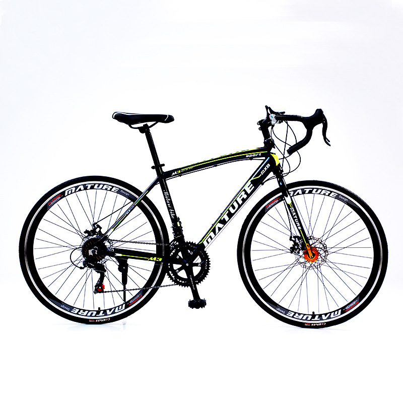軽量ロードバイク 21速 レーシング自転車 デュアルディスク - Cycling Commute Speed のレビューと価格